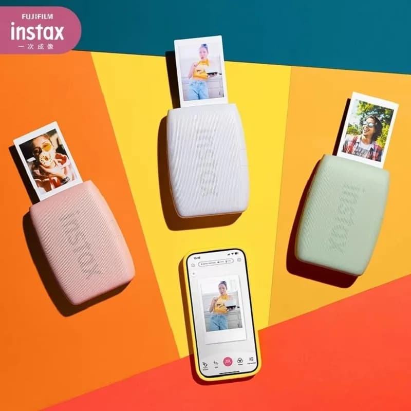 Original Fujifilm Instax Mini Link 3 Link 2 Printer Instax Photo Camera Printers For Smart PhoneApp Film Machine New Fuji Camera - 2