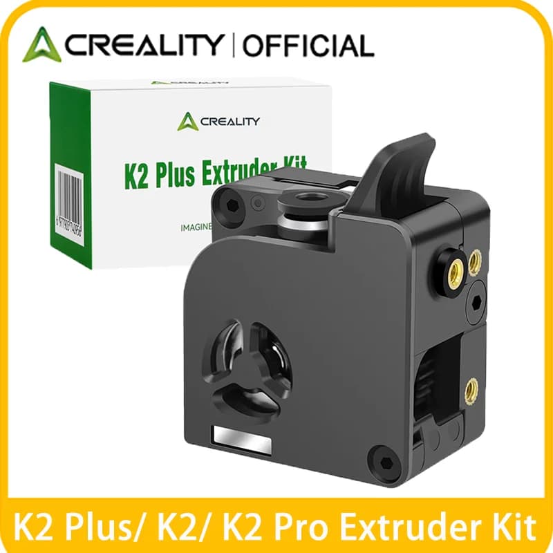 مجموعة طارد Creality الرسمية K2 Plus، مستشعر كسر خيط مدمج، تروس مزدوجة عالية الصلابة لطابعة K2/ K2 Pro Combo ثلاثية الأبعاد