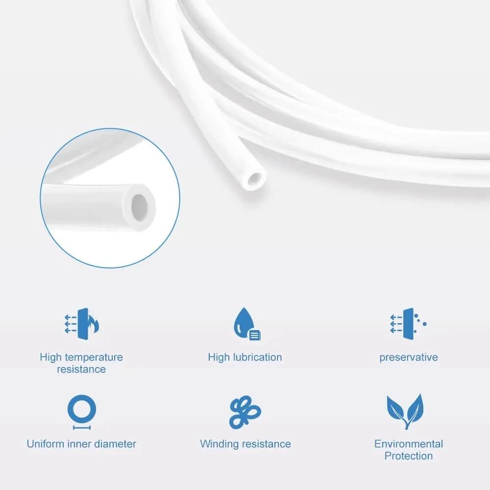 أنبوب PTFE رسمي من Creality بطول 1M و2M لترقية طابعات ثلاثية الأبعاد لأنبوب Bowden لخيط 1.75mm لسلسلة Ender K1 - 5