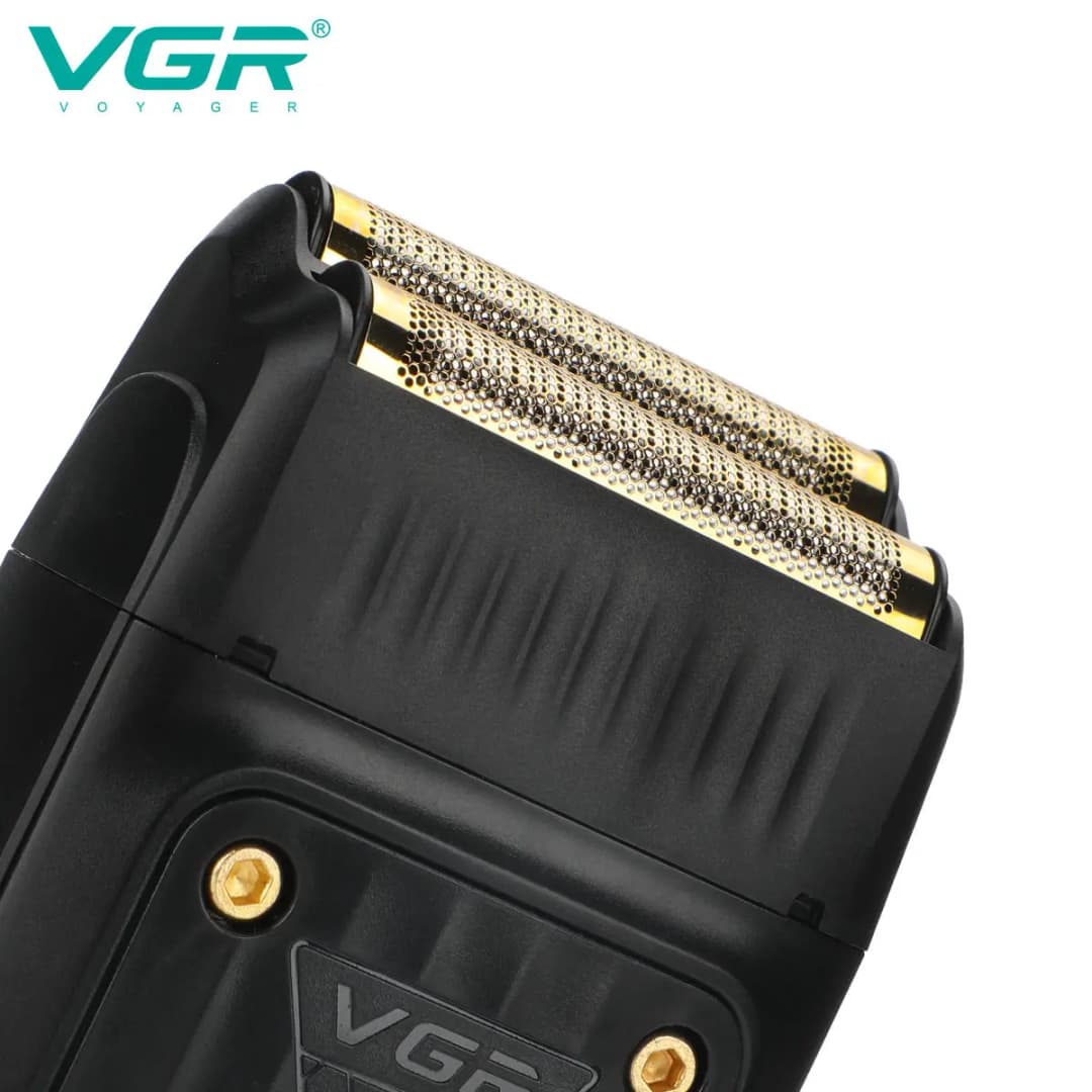 VGR 363 ماكينة حلاقة كهربائية احترافية، قابلة لإعادة الشحن، لتهذيب اللحية والشعر، للرجال - 5