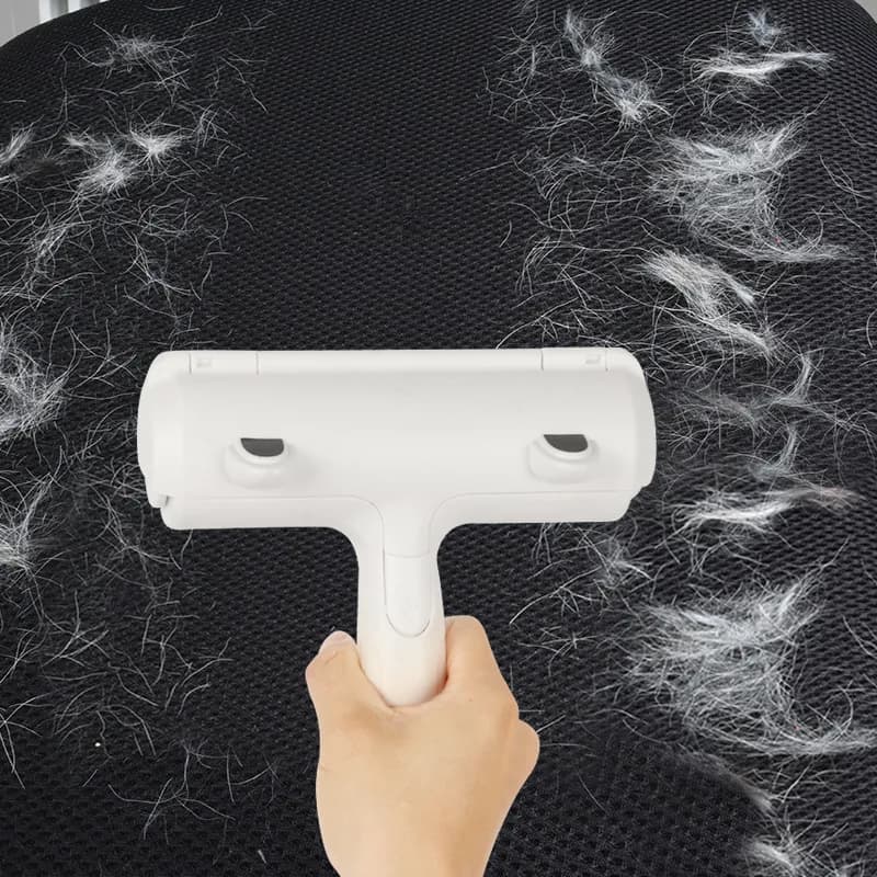 Cat Dog Hair Remover for Couch Furniture Carpet Car Seat Reusable Roller Pet Fur Removal Tool - 4