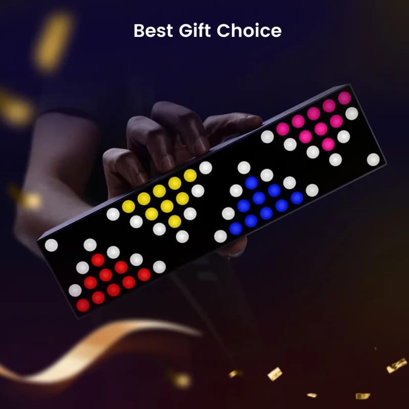 مكعب إضاءة ذكي من Yeelight، إضاءة ديناميكية RGB، إعدادات مسبقة للساعة والحروف والرموز التعبيرية، تحكم صوتي، متوافق مع Apple Home وGoogle وAlexa - 2