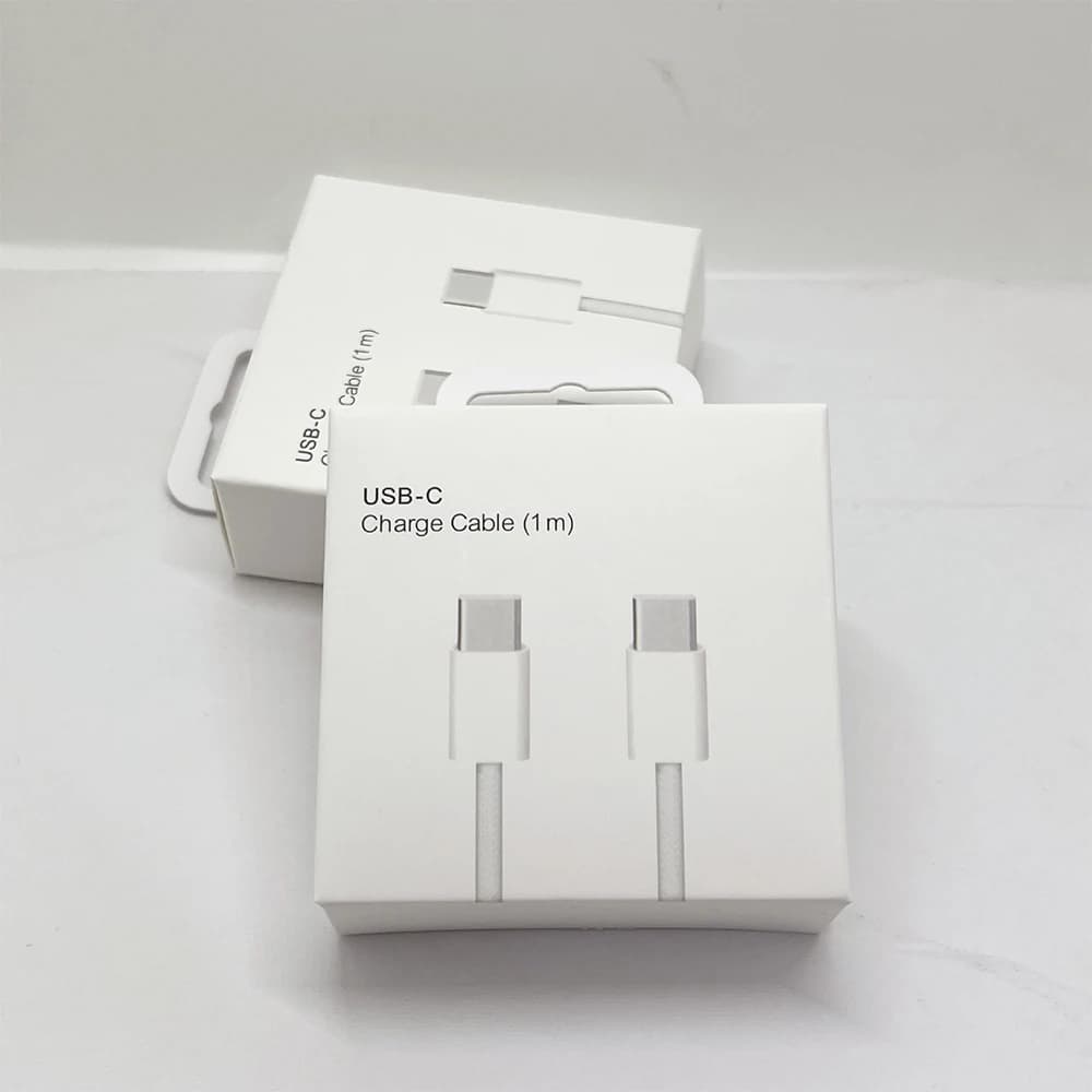 كابل USB TYPE-C لهاتف Apple iPhone 15 Pro Max شحن سريع PD 60W لهواتف Huawei وXiaomi وSamsung كابل منسوج من النوع C