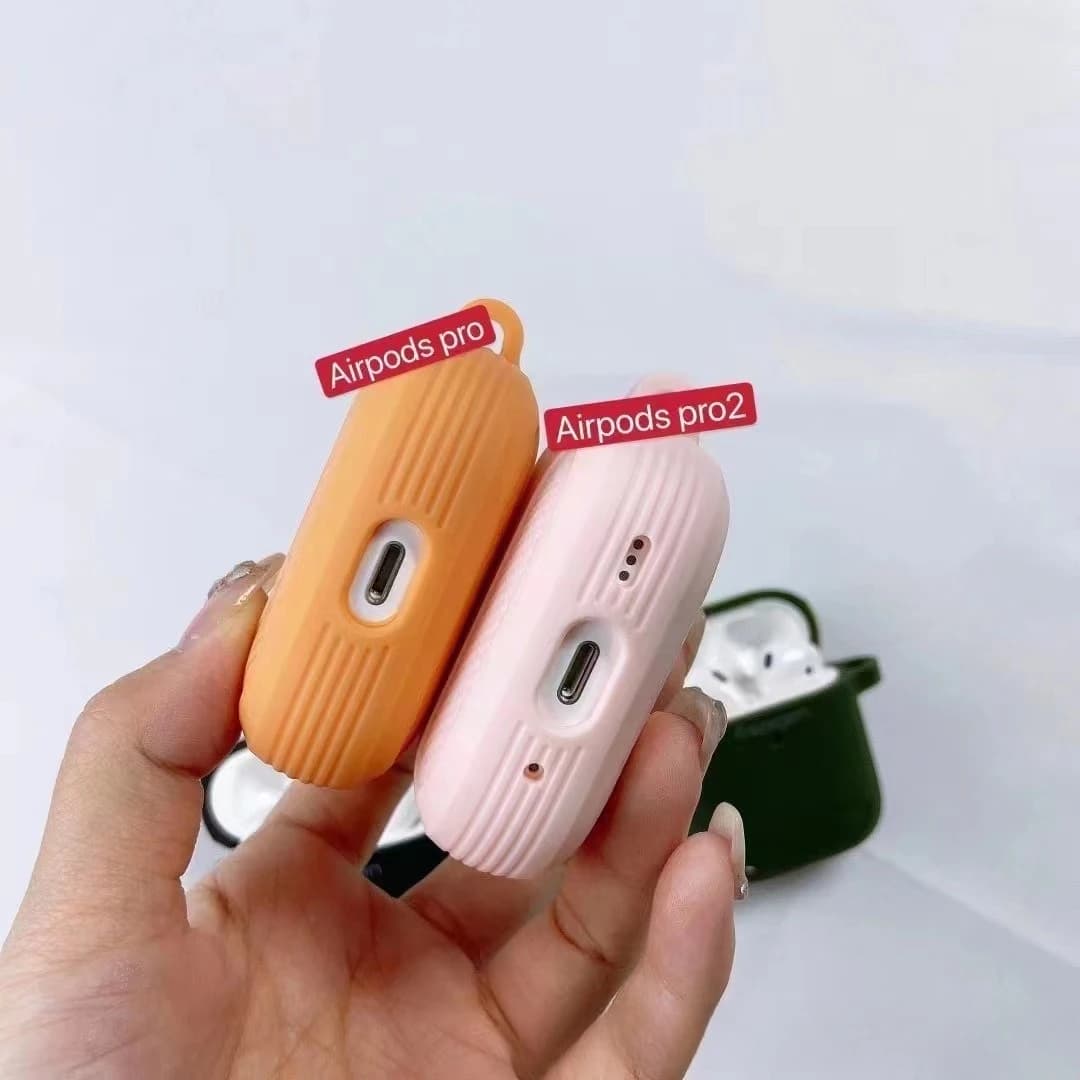 غطاء سماعات من ألياف الكربون من Spigen لسماعات AirPods 1/2 و3 Pro و2، غطاء TPU مقسم مضاد للسقوط لحماية الأذن - 6