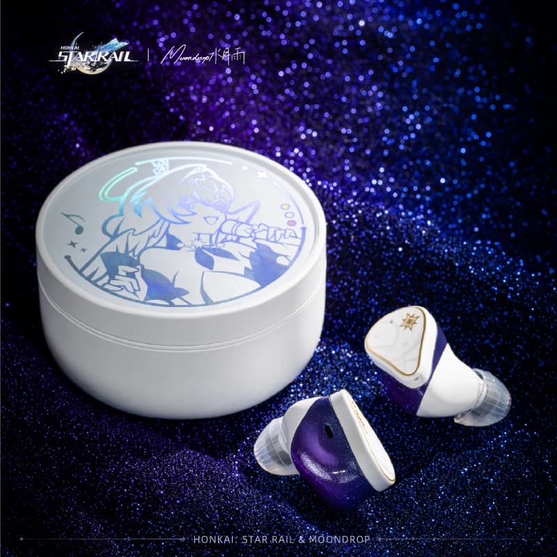 سماعات MOONDROP ROBIN لهونكاي ستار ريل روبن، سماعات TWS هايبرد مع مشغل ديناميكي + مشغل بلانار وتقنية ANC - 3