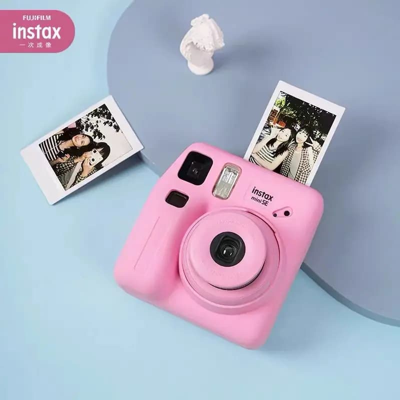 Optional Photo Paper Fujifilm Instax Mini SE Instant Film Camera Auto-focusing Wrist Strap Birthday Christmas Gift Box - 3