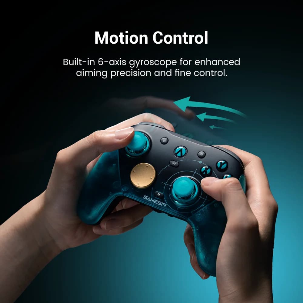 وحدة تحكم لاسلكية GameSir G7 Pro 8K إصدار Aimlabs معدل استطلاع 8000Hz ذراع تحكم، عصا تحكم TMR Gen-2 بتقنية Hall Effect - 3