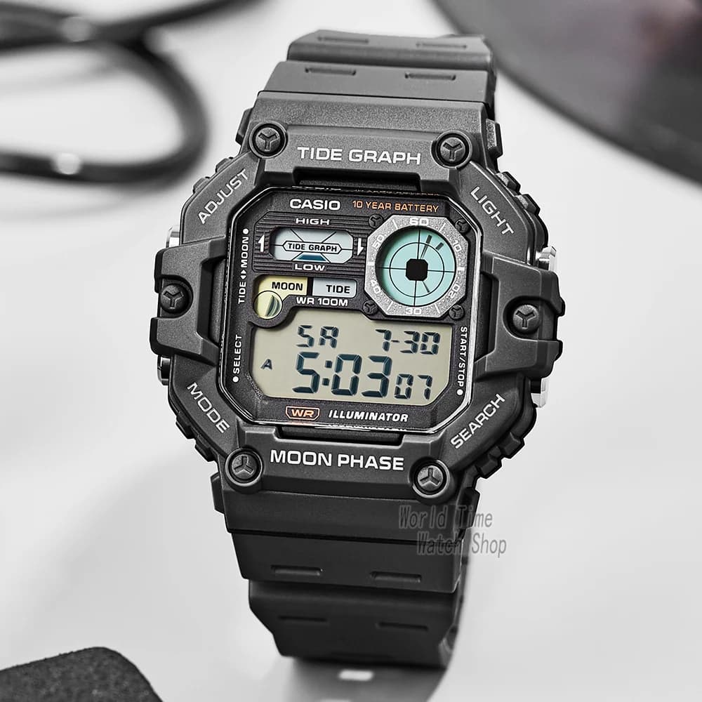 Casio Men's Watch Fashion Sports Outdoor Wristwatch Active Lifestyle Timepiece Casual Design WS-1700H series - 2