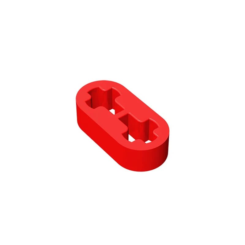 Gobricks MOC يجمع الجسيمات 41677 44862 شعاع رفع عالي التقنية 1 × 2 مكعبات بناء رقيقة للأطفال ألعاب احتياطية تعليمية ذاتية الصنع - 4