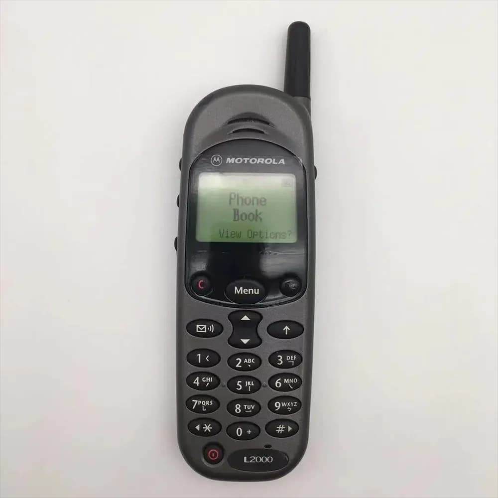 Motorola L2000  Refurbished-Original L2000 Detachable Battery 1000mAh Cell Phone Wholesale Free shipping Only Support English - 2