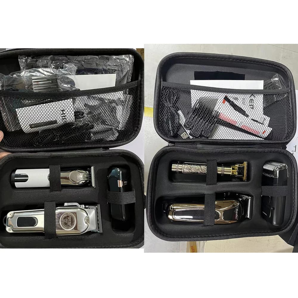 Portable Case Compatible with Hair Clipper Barber Trimmer Travel Storage Organizer for Beard Trimmer for Men Other Grooming Kit - 6
