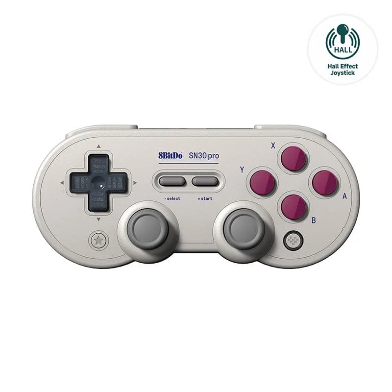 8BitDo SN30 Pro يد تحكم بلوتوث لاسلكية بتأثير هول لسويتش 2، 1، كمبيوتر، Windows 10، 11، Steam Deck، أندرويد، macOS - 2