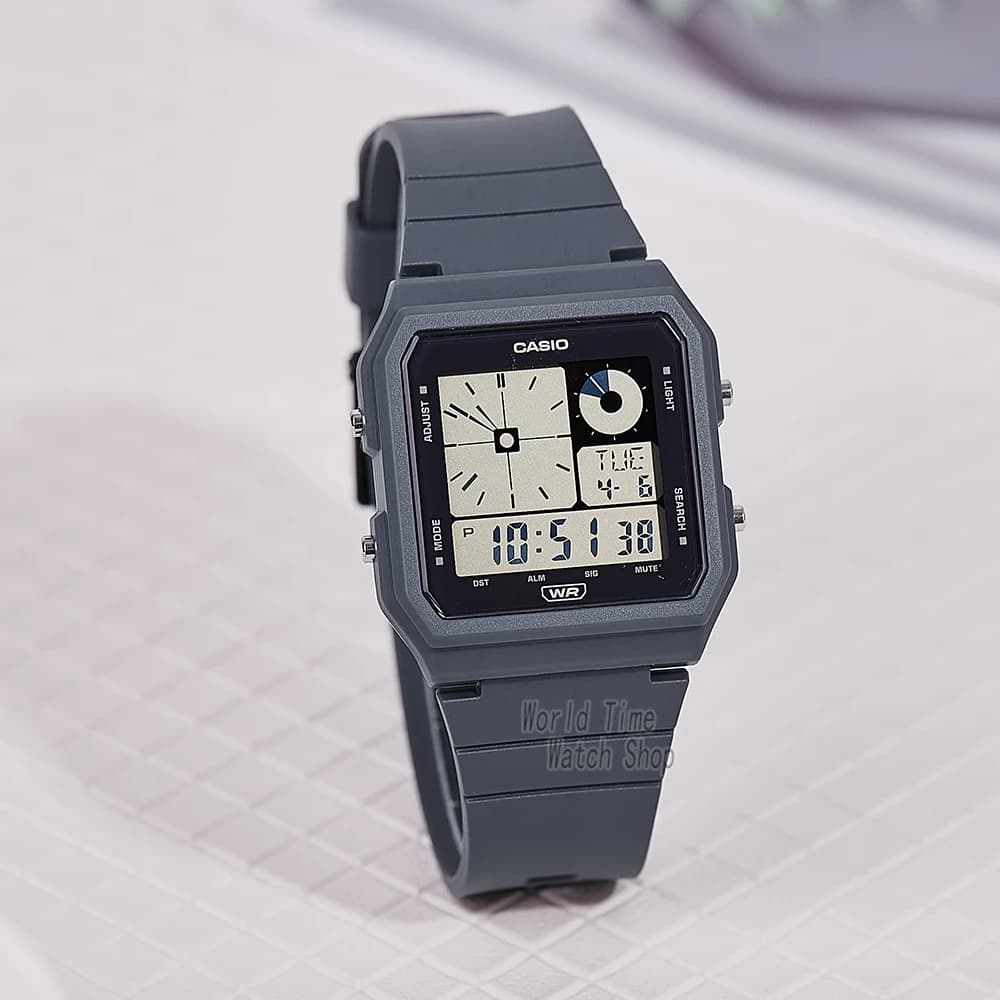 Casio watch for Neutral 2024 New styles Set top brand luxury Waterproof Quartz Wrist watch Vintage Square LF-20W series - 5