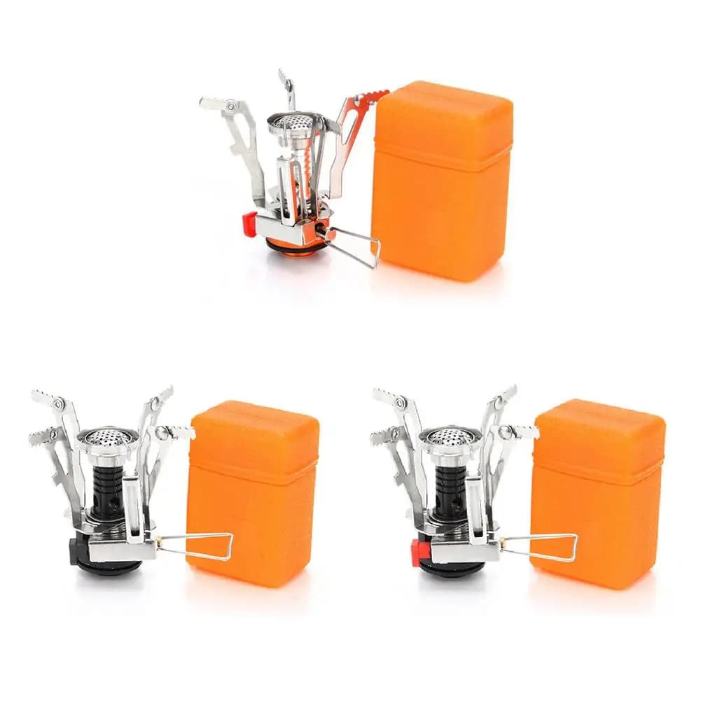 1PC Ultralight Portable Camping Stoves, Adjustable Valve Stove For Backpacking, Hiking, Mountaineering, Camping - 4
