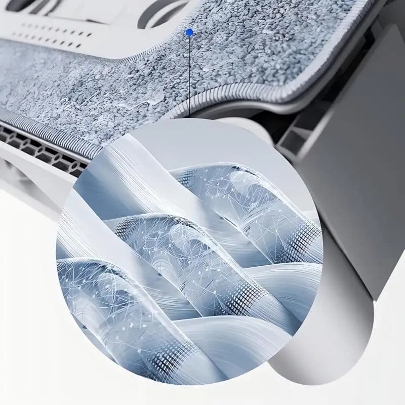محطة قاعدة قماش تنظيف تلقائية لجهاز تنظيف النوافذ ECOVACS Water Jet Window Cleaning Robot W3 - أداة سحرية لتنظيف النوافذ - 5