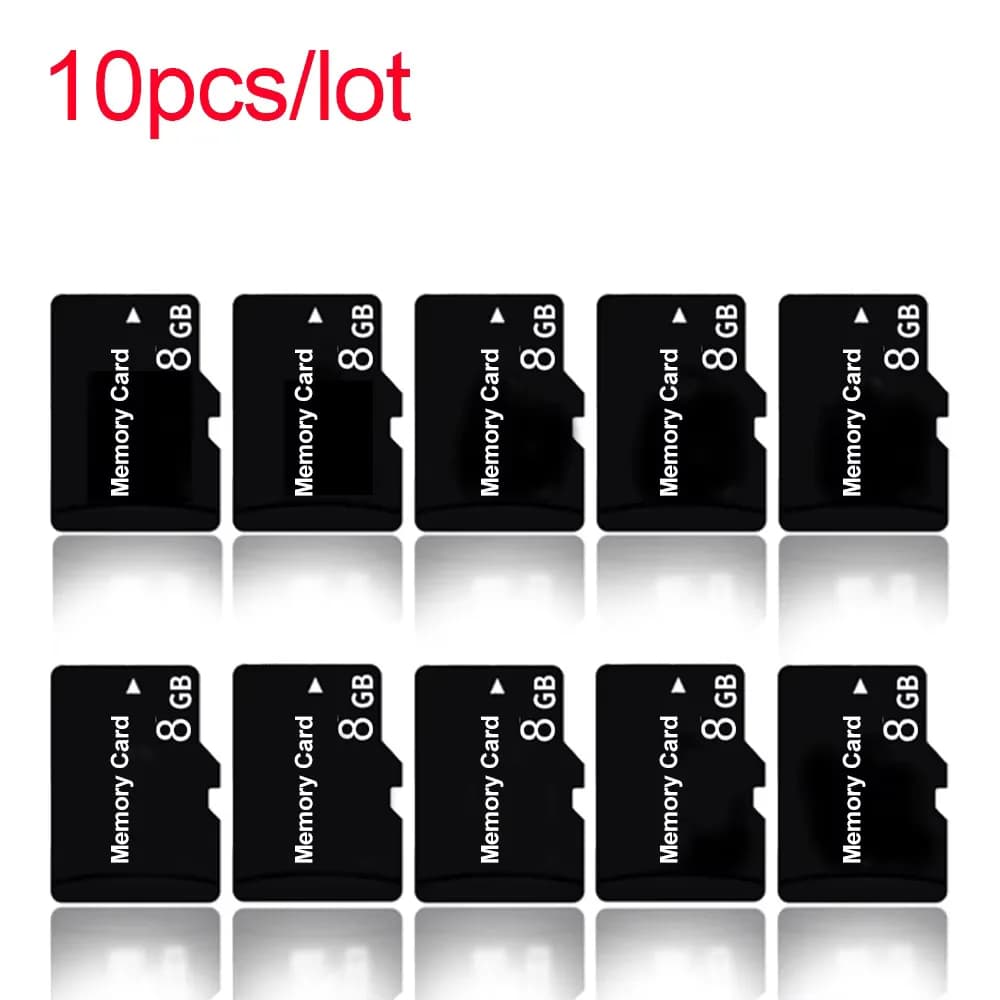 بطاقة ذاكرة Mini TF SD عالية السرعة 10 قطع 128GB 64GB 32GB 16GB 8GB بطاقة فلاش TF SD - 2