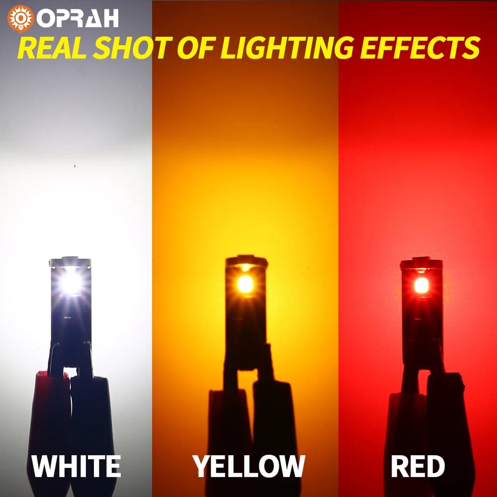 2/10pcs T10 W5W 194 501 Led Canbus No Error 3 SMD 3838 Chip Car Interior Light Dome Map Lamp License Plate light White 6000K 12V - 6