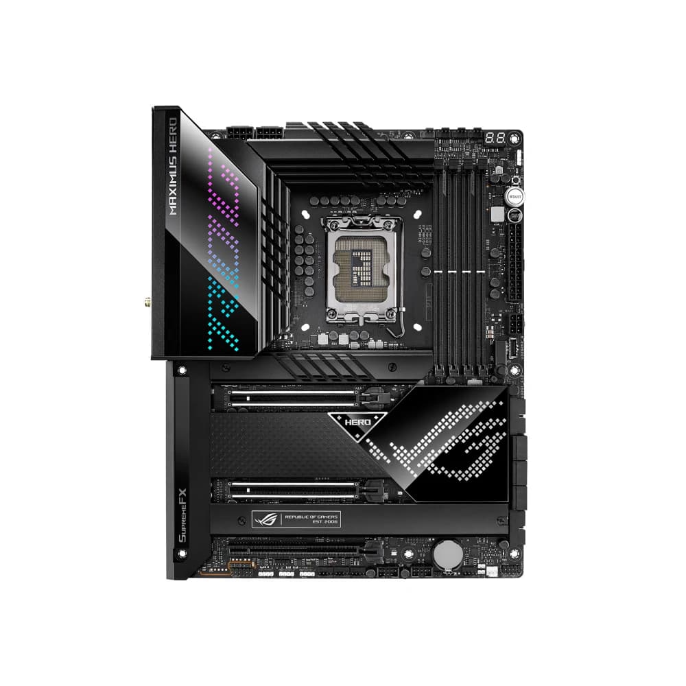 لوحة أم ASUS ROG MAXIMUS Z690 HERO بدعم DDR5، مقبس LGA 1700، متوافقة مع I9-13900K وI7-12700K وI5-12600K، لوحة رئيسية لألعاب الفيديو - 2