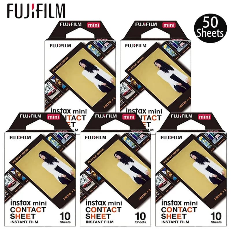 فيلم اتصال ملون مصغر Fujifilm Link + فيلم كاميرا فورية Instax لـ Fuji Mini 13 EVO 41 40 12 11 99 9 SE 25 11 99