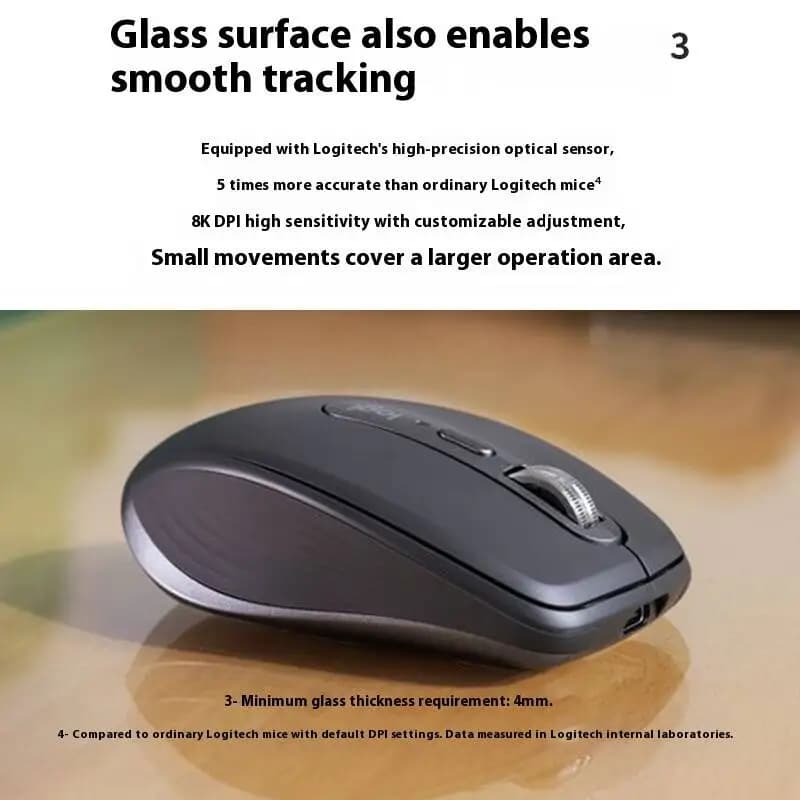 فأرة Logitech M750/M650/M650L اللاسلكية منخفضة الطاقة، تدوم لعام كامل ببطارية واحدة - 6