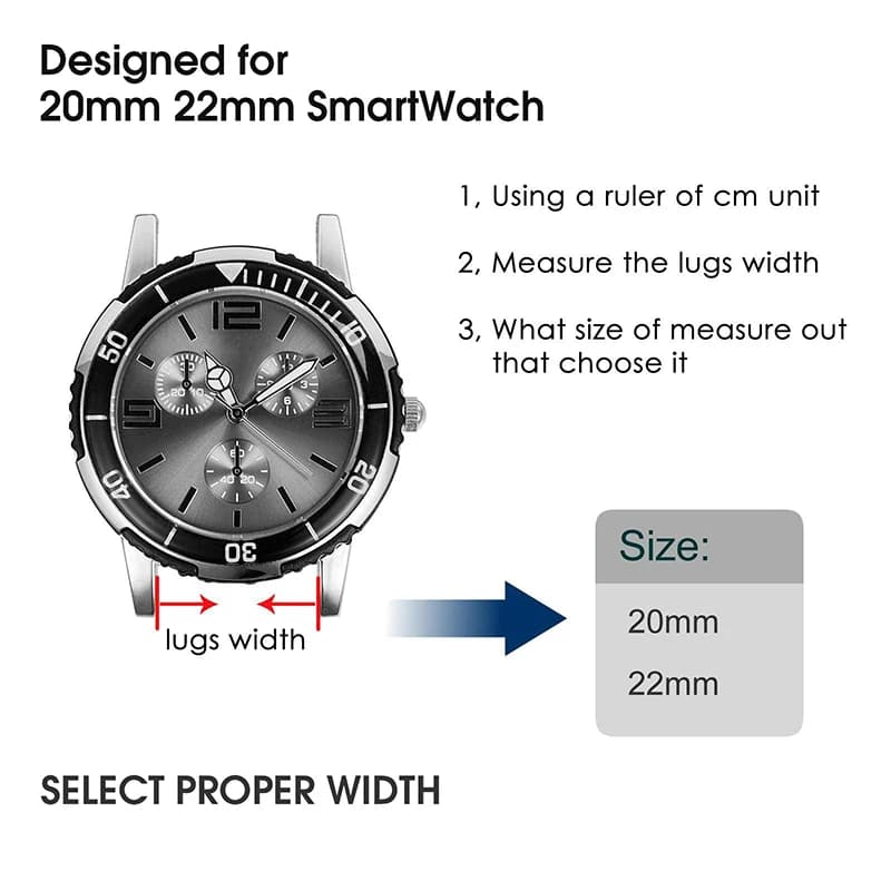 حزام ساعة سيليكون رياضي لـ Amazfit GTS 2/4/3/GTS 2/4 Mini/GTR 4/2/2e مقاس 20 مم/22 مم، سوار سلسلة Amazfit bip 6 5 3/u pro - 3