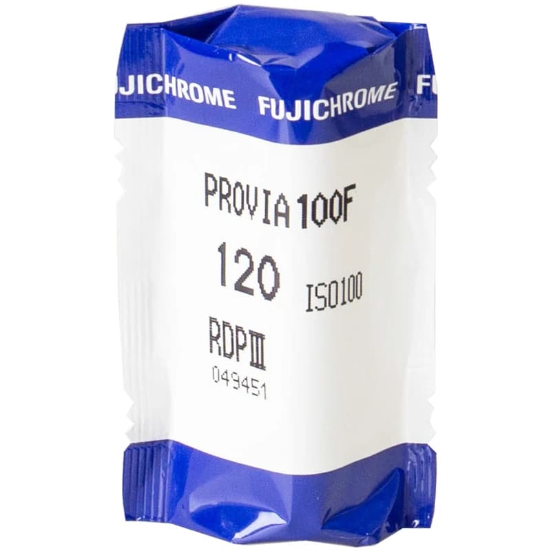 فيلم فوجي فيلم PROVIA 100F 120 لون عكسي أصلي 1-5 لفات RDP3 إيجابي بسعر اللفة الواحدة (نهاري) - 4