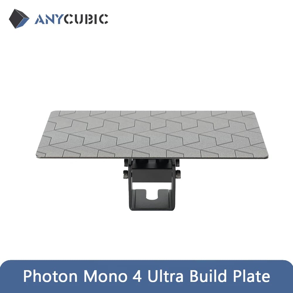 منصة طباعة لوحة بناء ANYCUBIC Photon Mono 4 Ultra Mono 4 + ورق تسوية إكسسوارات طباعة ثلاثية الأبعاد
