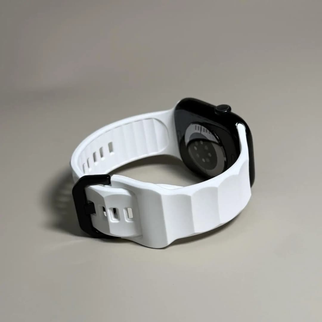 Silicone Sports Strap for Apple Watch Ultra 3 49mm 46mm 45mm 44mm 42mm 41mm 40mm 38mm Bands for iWatch Series 11 10 9 8 7 6 SE 3 - 3