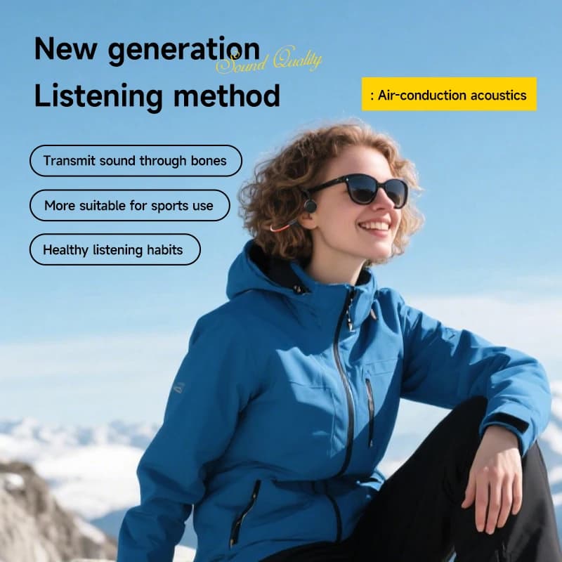 Bone Conduction Headset Wireless Swimming Sports Headphone IPX8 Bluetooth 5.4 With Mic Waterproof Exercise Fitness 2026 NEW - 6