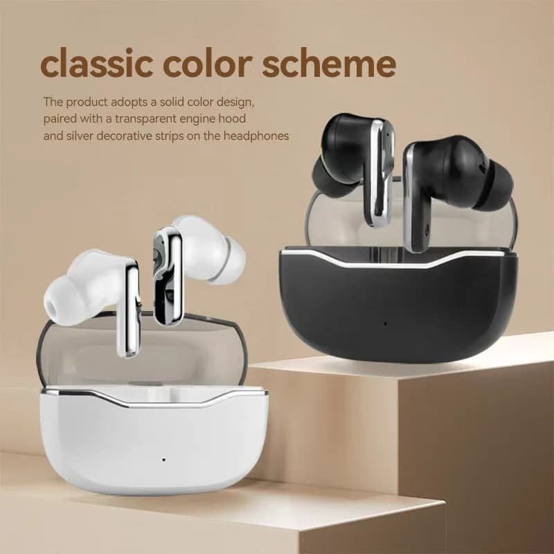 سماعات أذن TWS بلوتوث لاسلكي تحكم باللمس سماعات رأس HIFI صوت ستيريو 9D تقليل الضوضاء مقاوم للماء مع ميكروفون