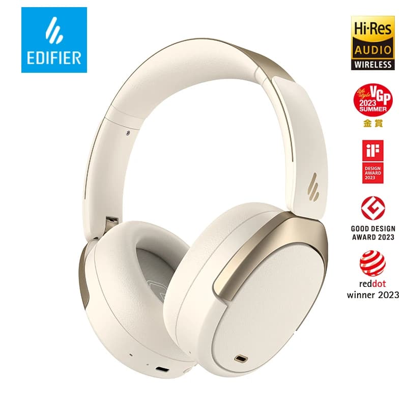 إديفاير WH950NB سماعات رأس لاسلكية مع إلغاء الضوضاء النشط وصوت عالي الدقة واتصال بجهازين عبر بلوتوث 5.3