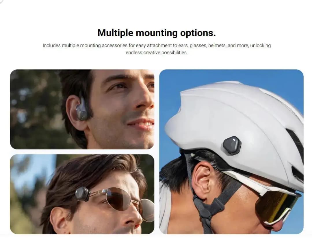Official Original Insta360 Luna Ultra POV Head Tracker First-person Head Tracking Module, Real-time Head Movement Detection - 3
