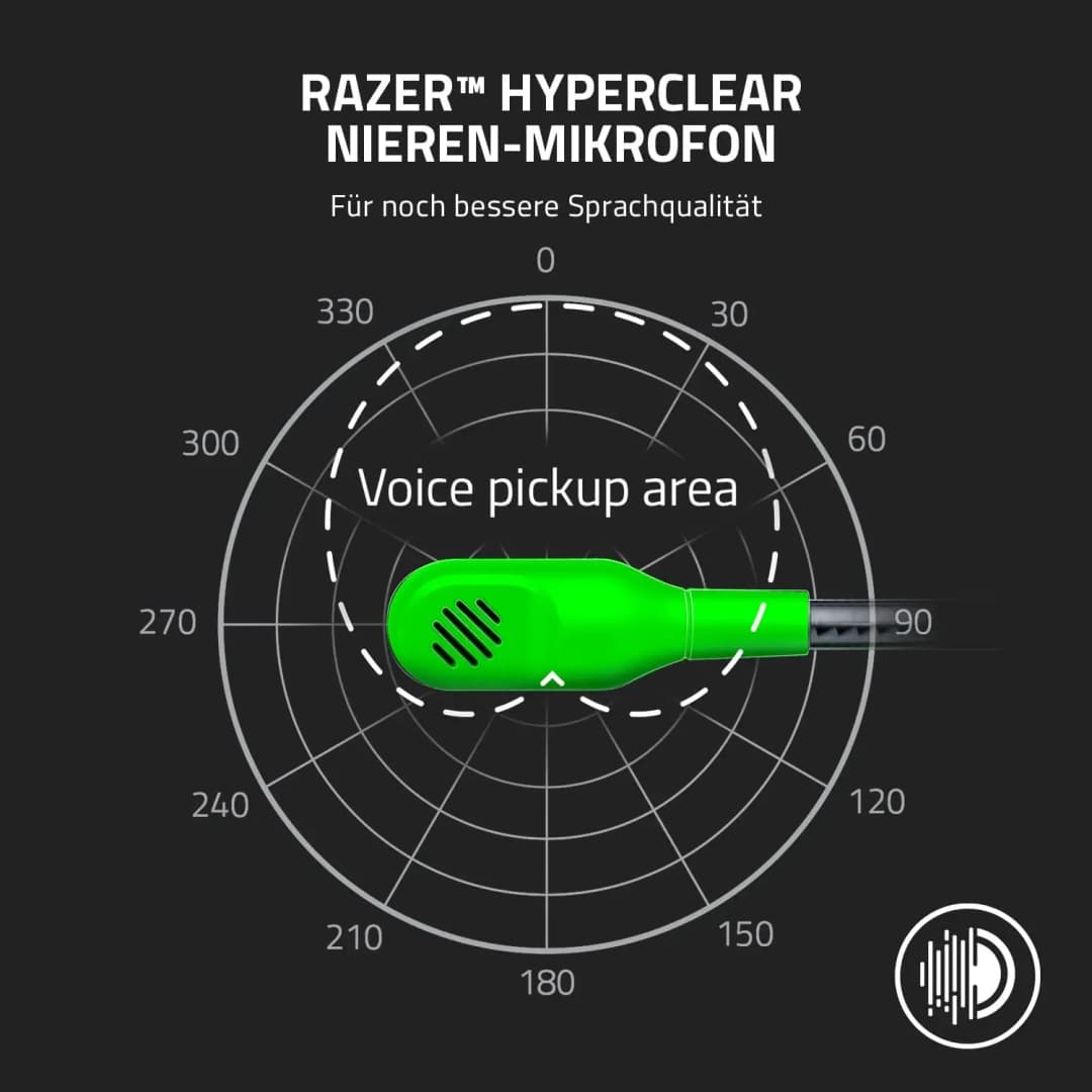 Razer BlackShark V2 X Wired Gaming Headset 7.1 Surround Sound Headphone with Mic for PC PS4 - 4