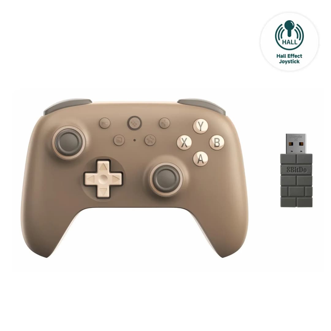 وحدة تحكم ألعاب 8BitDo Ultimate 2C لاسلكية 2.4G مع عصا تحكم بتأثير هول لأجهزة الكمبيوتر Steam Deck Raspberry Pi Android - 5