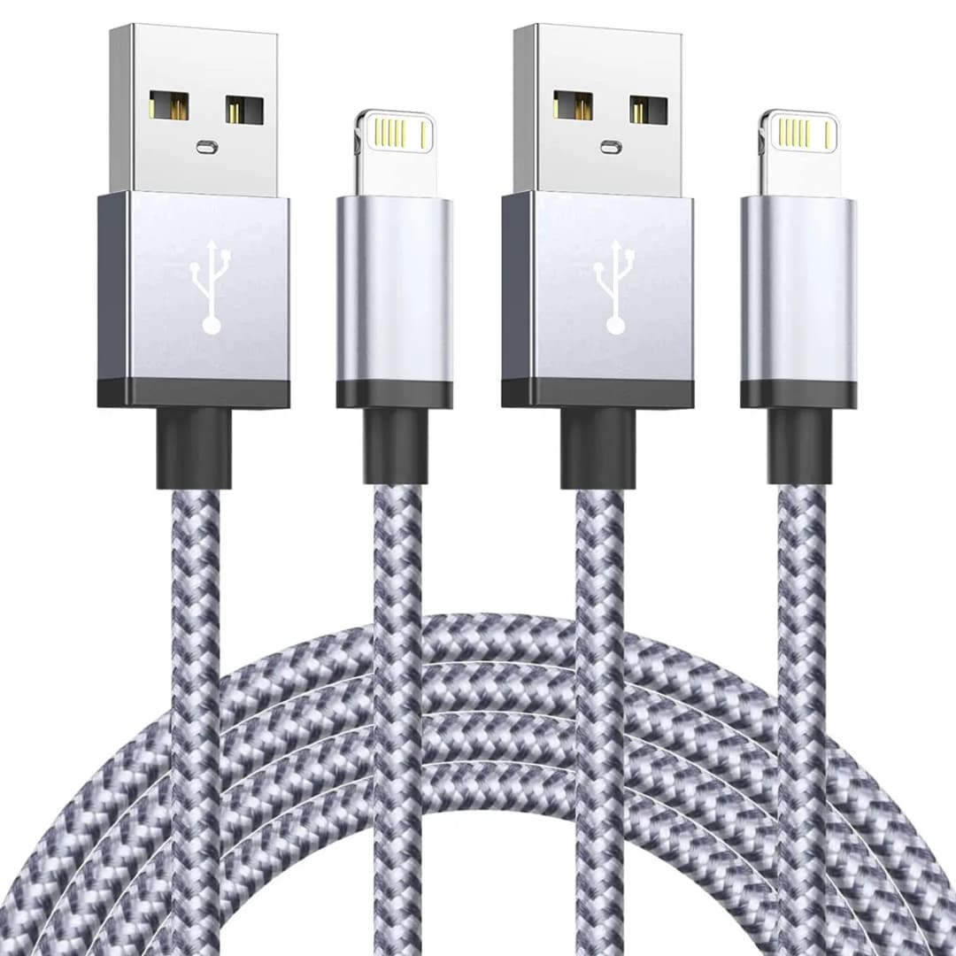 شحن سريع كابل شاحن USB آيفون 14 13 12 11 Xs ماكس Xr X 8 7 6 Plus باد أصل الهاتف المحمول سلك بيانات طويل 1 متر 2 متر 3 متر