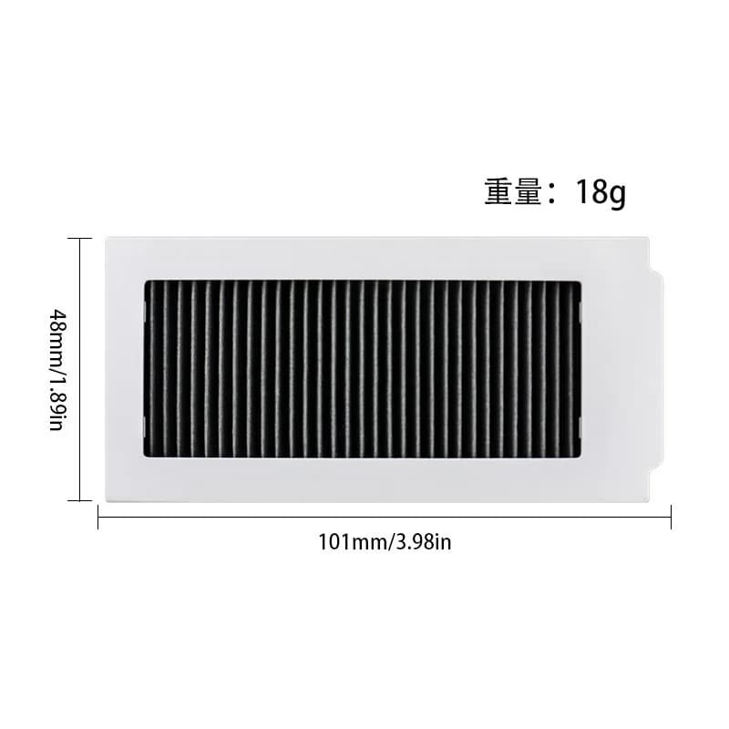 Ecovacs X5 OMNI / X5 PRO OMNI Robot Vaccum Replacement Parts Dust Bag Main Side Brush Filter Mop Accessories - 3