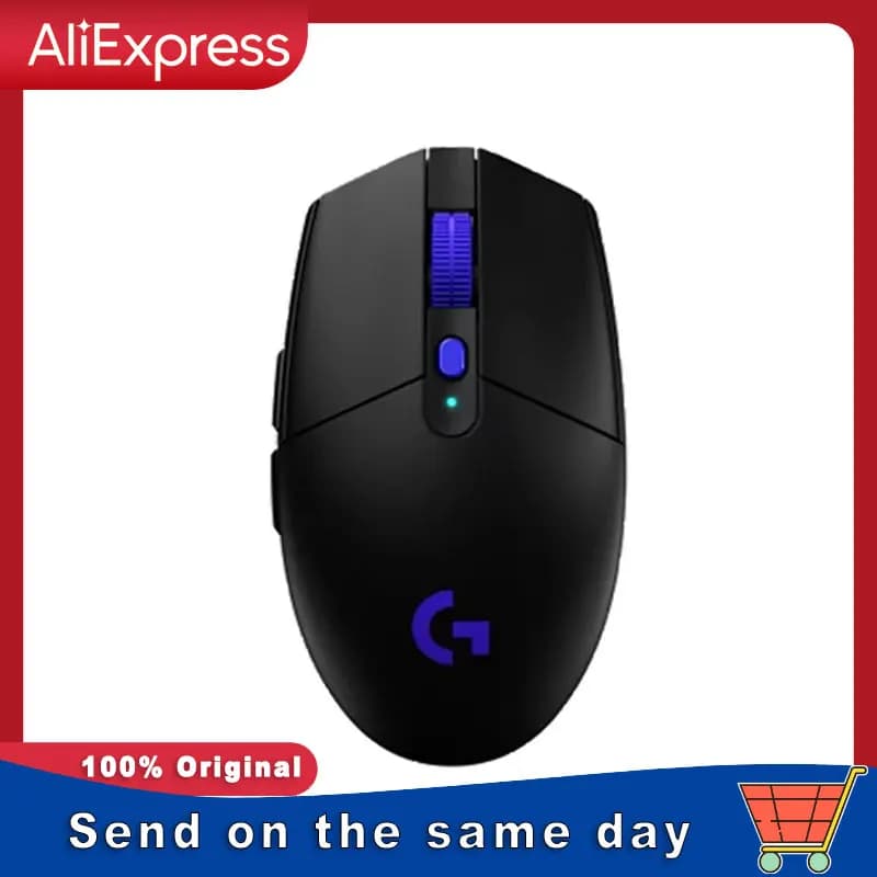 ماوس الألعاب اللاسلكي Logitech G304X، ماوس Esports لألعاب League of Legends وPUBG وFPS، محمول وخفيف الوزن 57 جرام، هدية عيد ميلاد G304 X