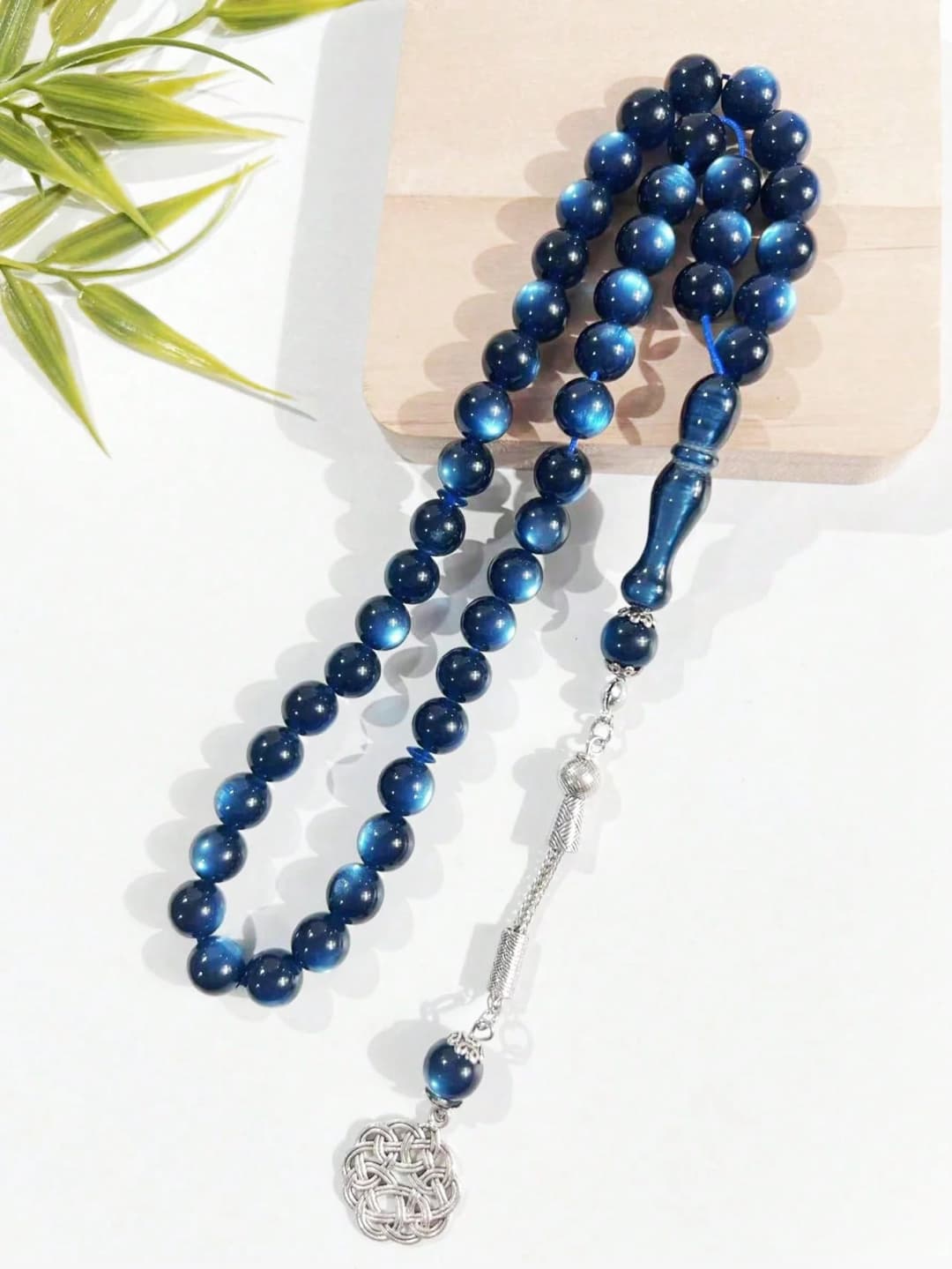 45 Pieces/Set 10mm Single-Loop Prayer Beads, Designed for Middle Eastern & Arab Religious Rituals - 2