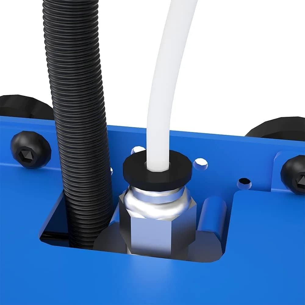 Creality 1M 2M 3D Printer PTFE Tube Bowden Tubing Upgrades with 8x PC4-M6/PC4-M10 3D Printer Bowden Tube  for 1.75mm Filament - 6