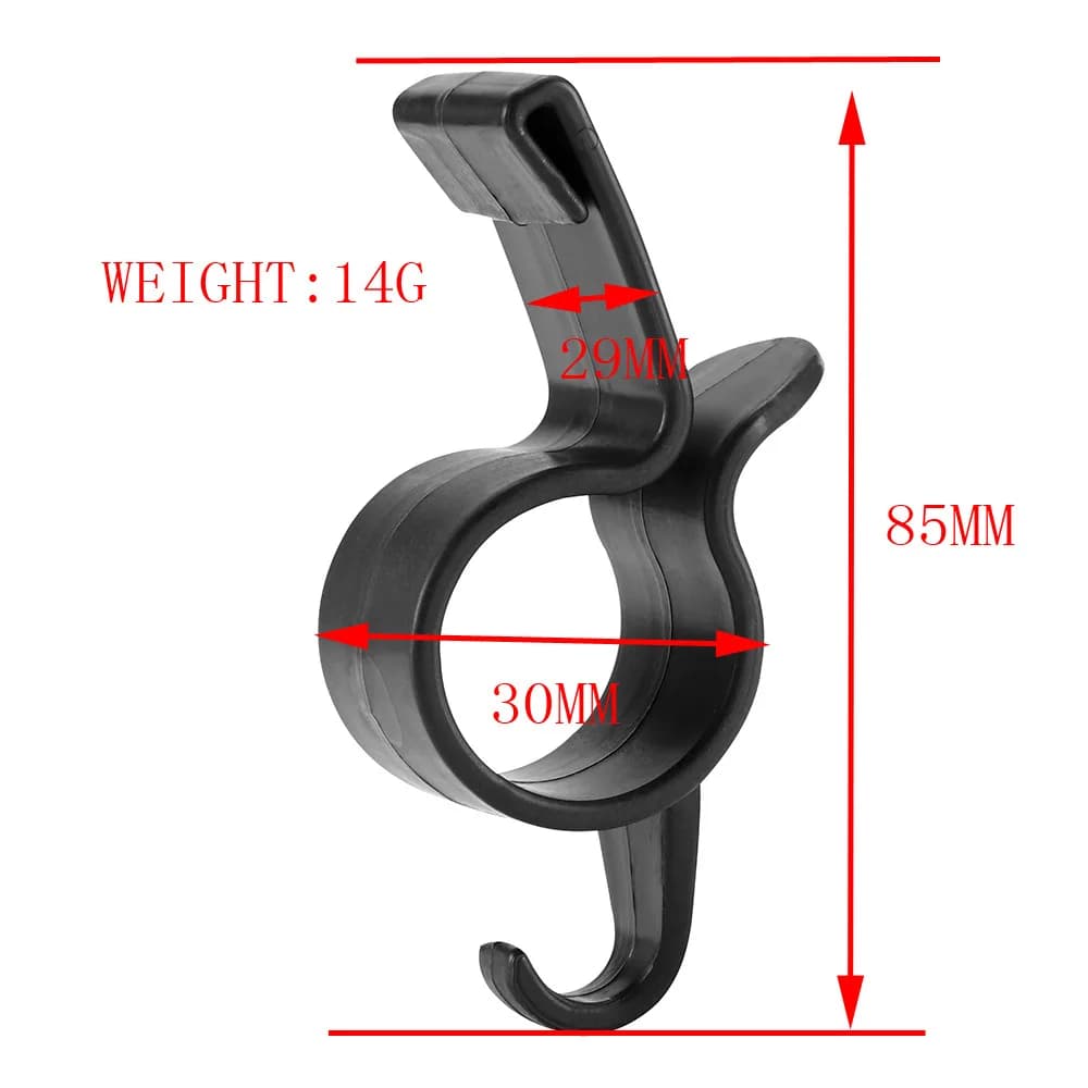 Car Umbrella Holder Car Trunk Hook Umbrella Mount Plant Towel Hook Auto Accessories Universal Internal Storage Organizer Holders - 2