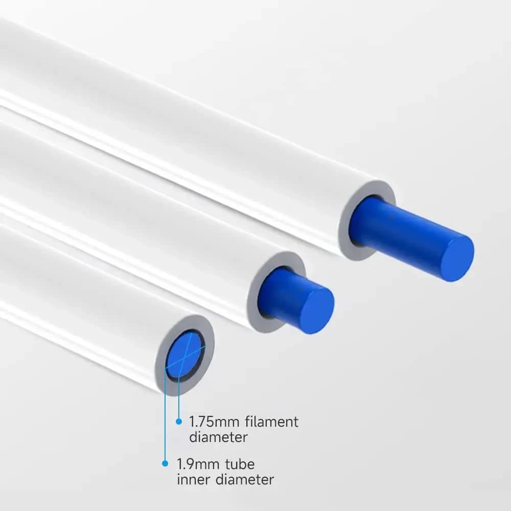 أنبوب PTFE رسمي من Creality بطول 1M و2M لترقية طابعات ثلاثية الأبعاد لأنبوب Bowden لخيط 1.75mm لسلسلة Ender K1 - 3