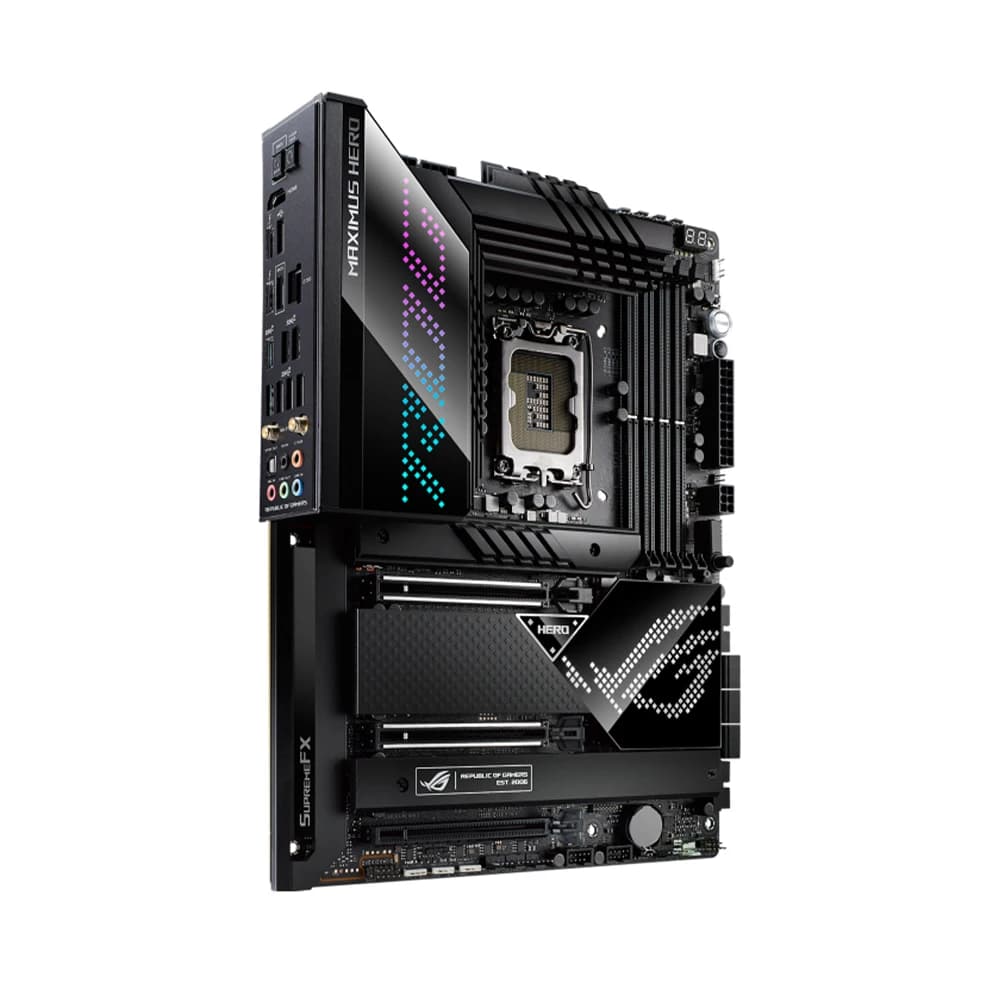 لوحة أم ASUS ROG MAXIMUS Z690 HERO بدعم DDR5، مقبس LGA 1700، متوافقة مع I9-13900K وI7-12700K وI5-12600K، لوحة رئيسية لألعاب الفيديو - 4