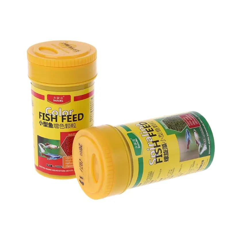 Spirulina Food Tropical Fish Nutrition For Aquarium Fish Tank Color Enhanced Food D0AC - 3