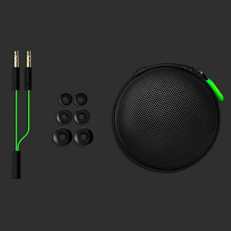 سماعات أذن Razer Hammerhead Pro v2 لأجهزة iOS وAndroid، تقنية مزدوجة مخصصة، ميكروفون مدمج وتحكم في الصوت - 5