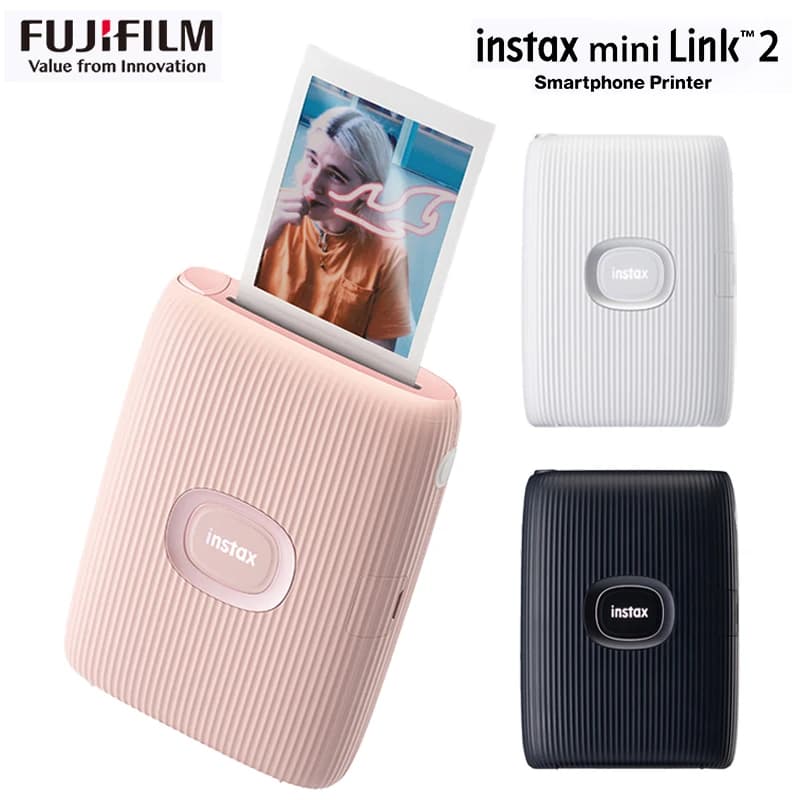 Original Fujifilm Instax Mini Link 3 Link 2 Printer Instax Photo Camera Printers For Smart PhoneApp Film Machine New Fuji Camera - 6
