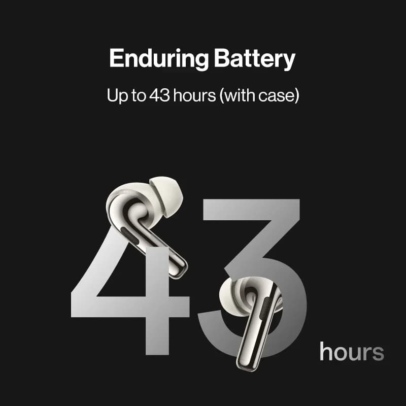 سماعات أذن OnePlus Buds Pro 3 الأصلية إصدار عالمي بلوتوث 5.4 إلغاء ضوضاء 50dB مكاني لهواتف ون بلس 15 و15r و13 و13R ونورد 5 - 5