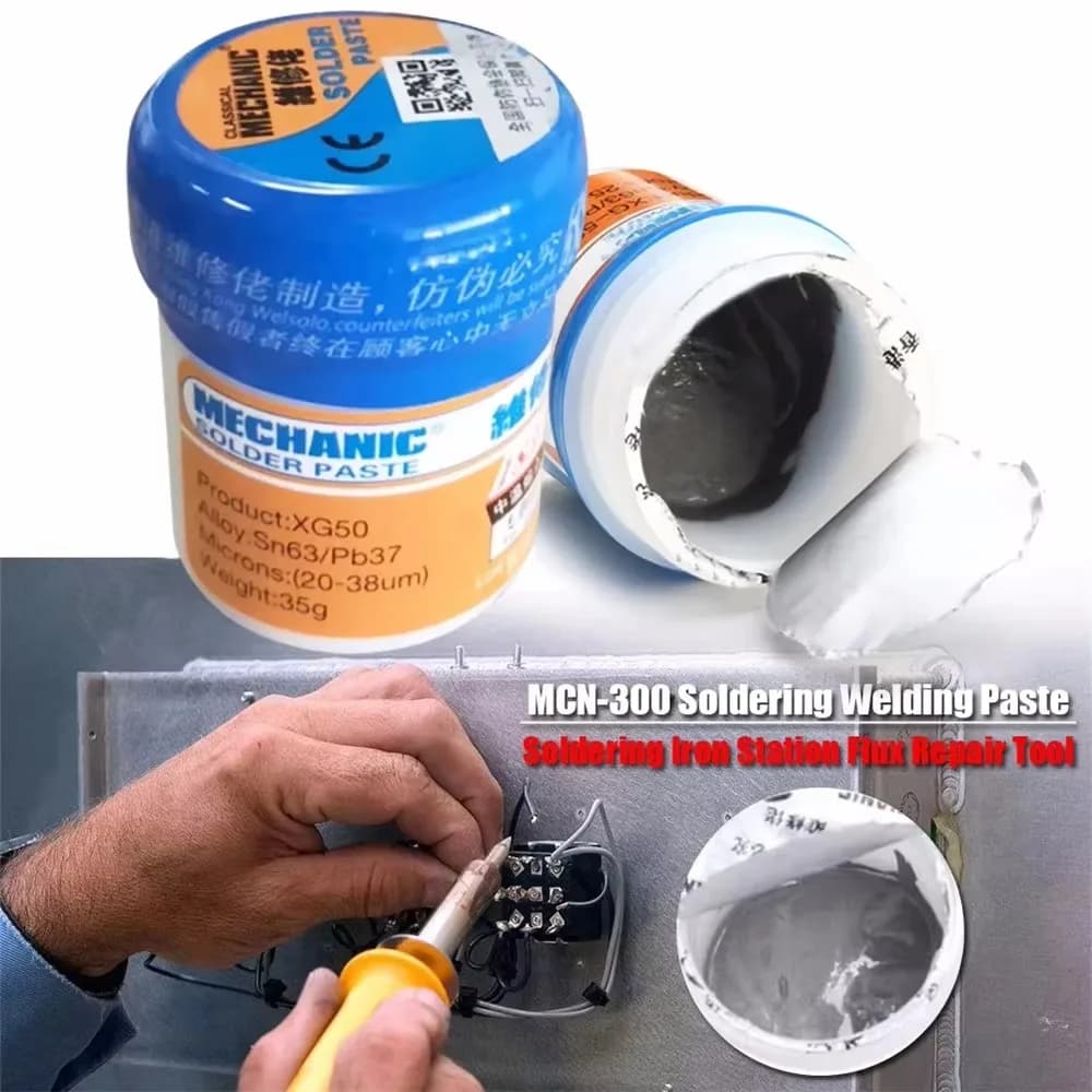 MECHANIC سلسلة XG معجون لحام قصدير 183℃ صديق للبيئة فلوكس لحام لإصلاح IC CPU BGA SMD الهاتف المحمول - 2