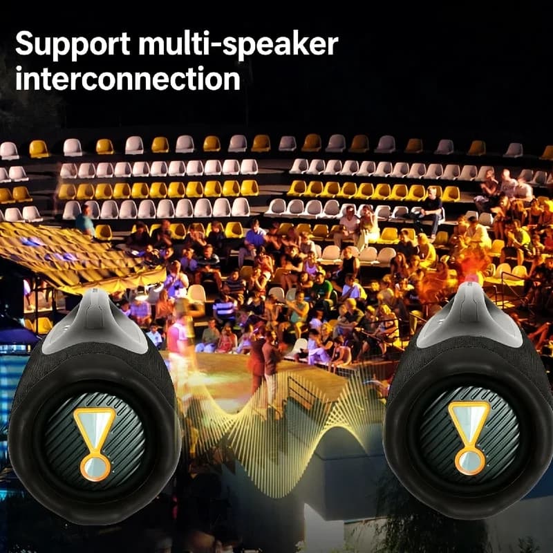 سماعة JBL Boombox 4 أصلية لاسلكية مقاومة للماء والغبار IP68 صوت معزز بالذكاء الاصطناعي بطارية 34 ساعة بلوتوث 5.4 Auracast خارجية رائجة - 5