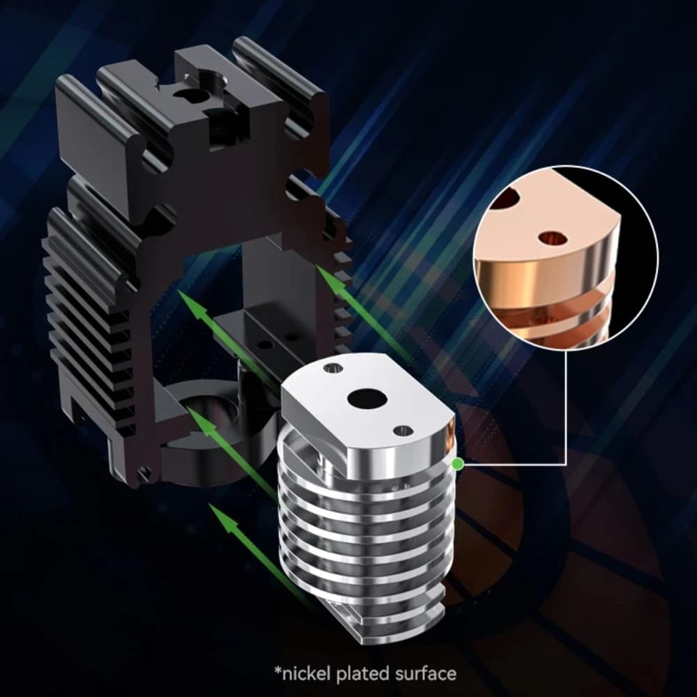 Creality Official Original Ender-3 V3 SE/KE Ceramic Heating Block Kit-60W 0.4mm Quick-swap Nozzle Kit  3d printer accesoires - 5