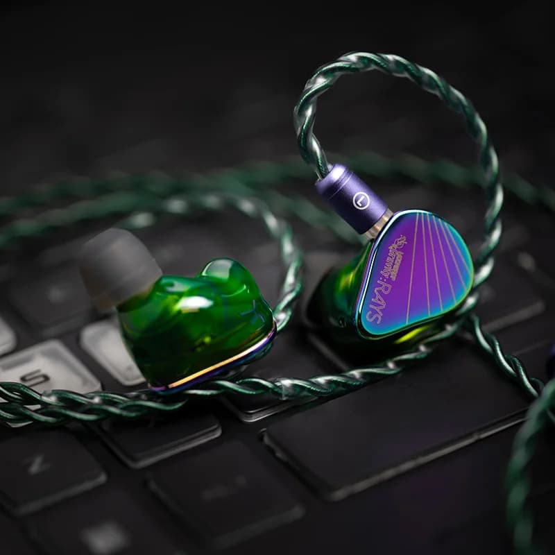 سماعات أذن للألعاب MOONDROP RAYS مع بطاقة صوت USB-C DSP مُصممة خصيصًا للألعاب، مُعدلة بالتعاون مع لاعبين محترفين - 5